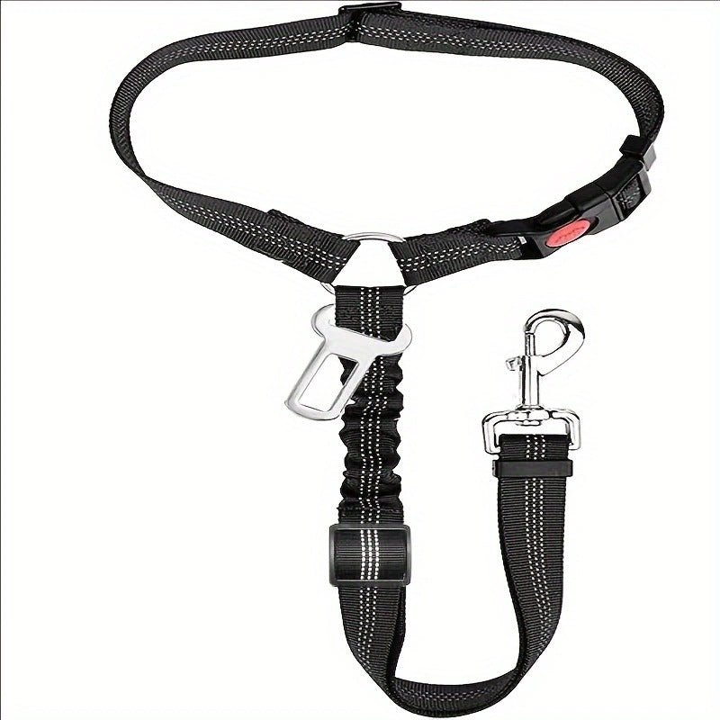 Laisse de Sécurité Nylon pour Chien – Ceinture Voiture Extensible | 9 Coloris - Furlo