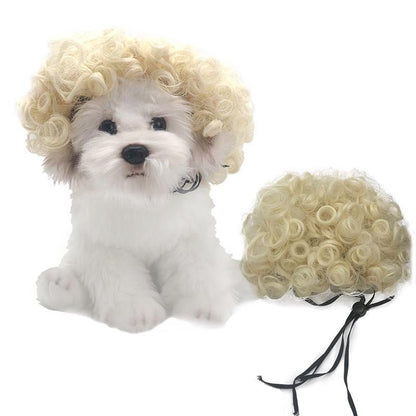 Perruque Cosplay pour Chien et Chat – Accessoire Déguisement Rigolo - Furlo