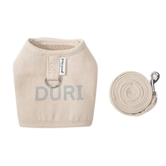 Harnais & Laisse Ajustable pour Chat & Lapin – Canvas Respirant | Tailles S à XL | 4 Coloris - Furlo