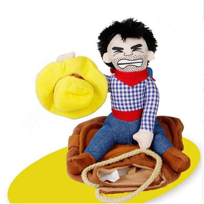 Costume cowboy western pour chien et chat – 100% coton | Halloween & Cosplay | 4 tailles - Furlo