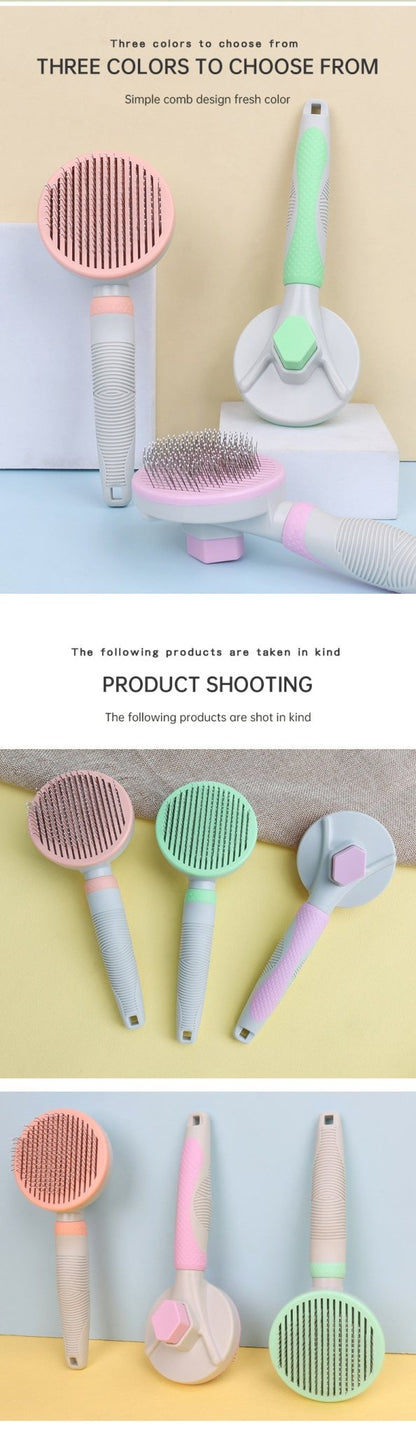 Brosse de Toilettage Auto-Nettoyante pour Chien et Chat – Élimine les Poils - Furlo