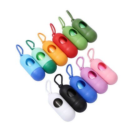 Sachets ramasse-crottes pour chien — Distributeur capsule portable - Furlo
