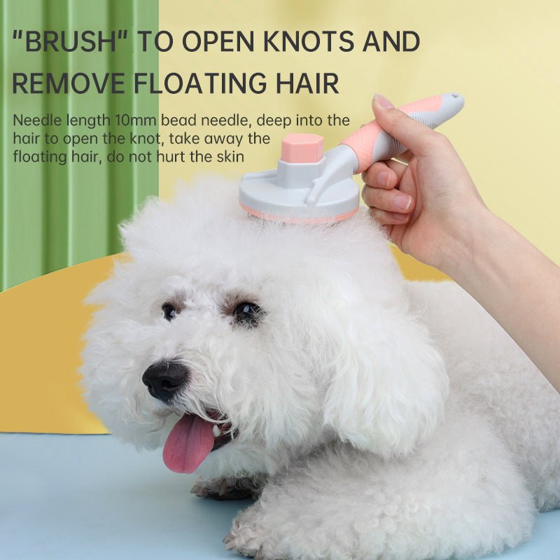 Brosse de Toilettage Auto-Nettoyante pour Chien et Chat – Élimine les Poils - Furlo