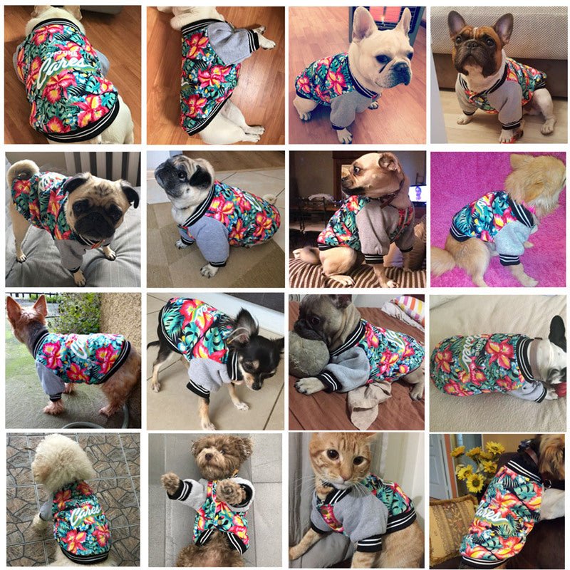 Manteau Chaud pour Chien – Veste Douce Hiver | Costume Drôle Pug & Bouledogue Français - Furlo
