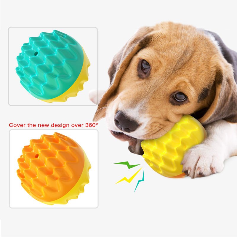 Balle Molaire Sonore en ABS pour Chien – Brosse à Dents & Entraînement Outdoor - Furlo