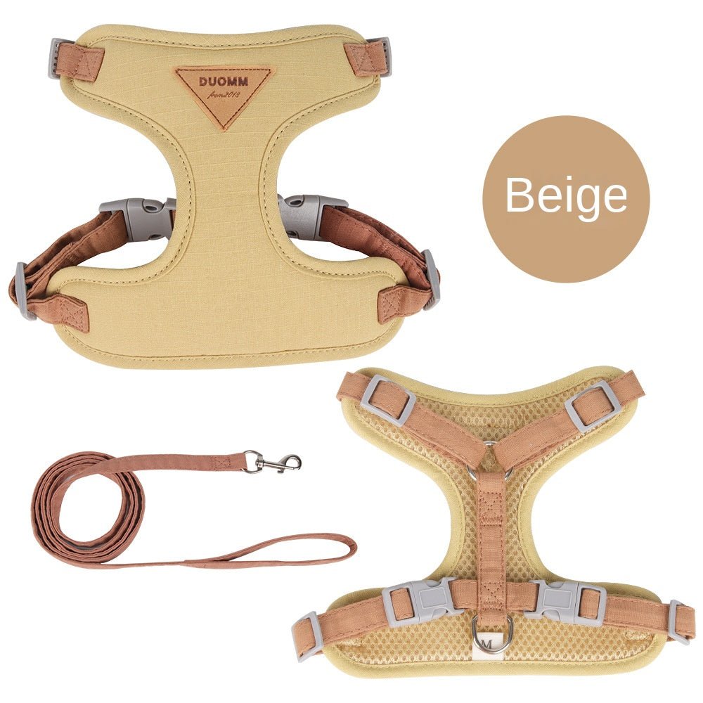 Harnais Maille Anti-Fugue pour Chat – Laisse Outdoor Ajustable | 4 Coloris, Tailles XS à L - Furlo
