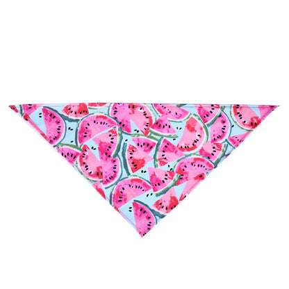 Bandana Imprimé Fruits pour Chien & Chat – Foulard Coton Ajustable | Tailles S & M - Furlo