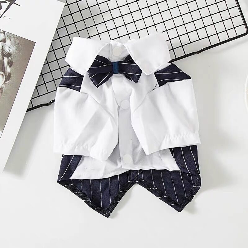 Costume de Mariage pour Chien – Tenue Chic Printemps Été - Furlo