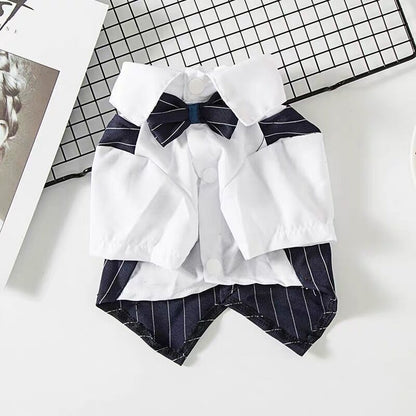 Costume de Mariage pour Chien – Tenue Chic Printemps Été - Furlo