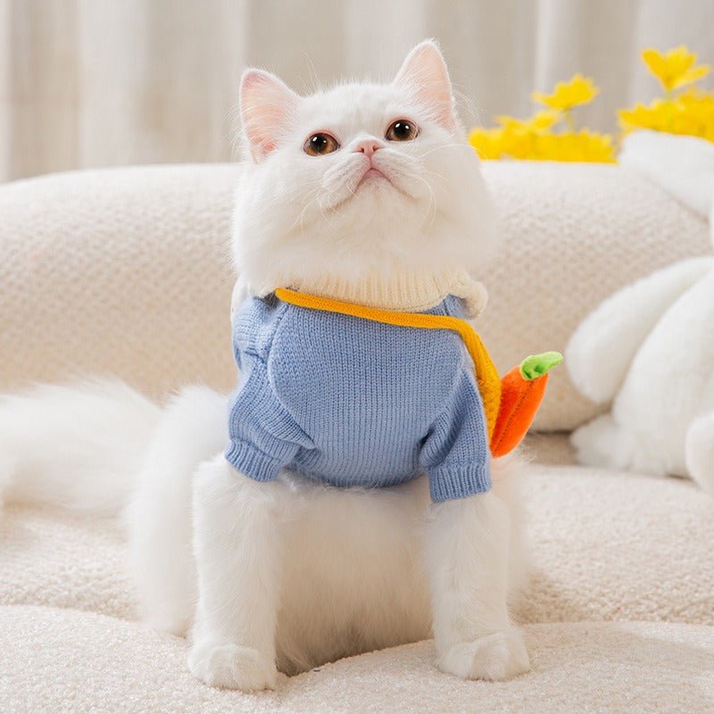 Pull Automne/Hiver pour Chat – Sweat Casual Doux Anti-Poils | Tailles XS à XL - Furlo