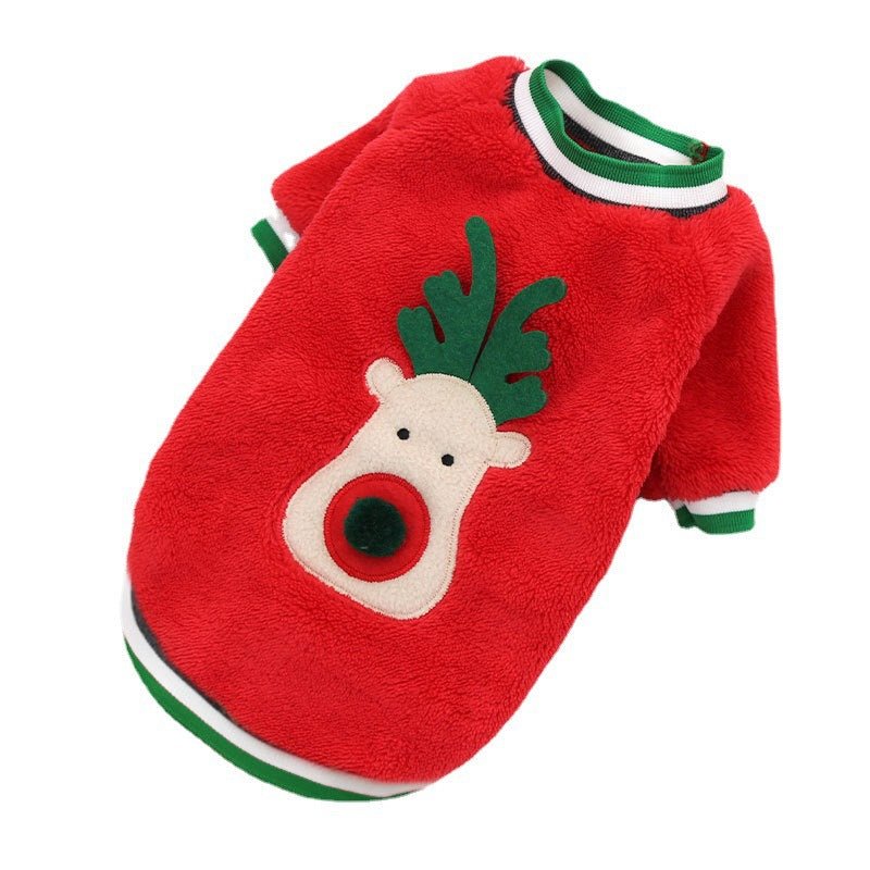 Manteau de Noël en Polaire pour Chien et Chat – Chaud & Adorable - Furlo