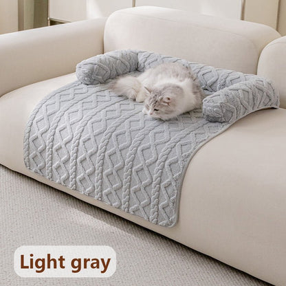 Tapis Lit Hiver Épais Imperméable pour Chien et Chat – Peluche Antidérapante