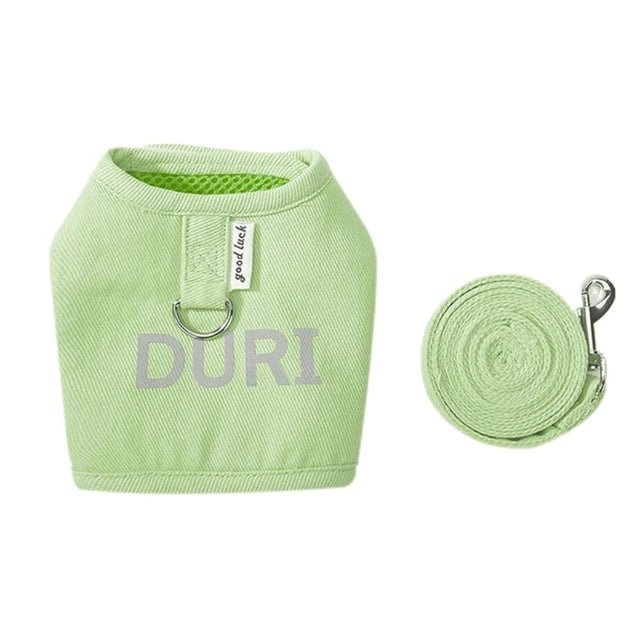 Harnais & Laisse Ajustable pour Chat & Lapin – Canvas Respirant | Tailles S à XL | 4 Coloris - Furlo