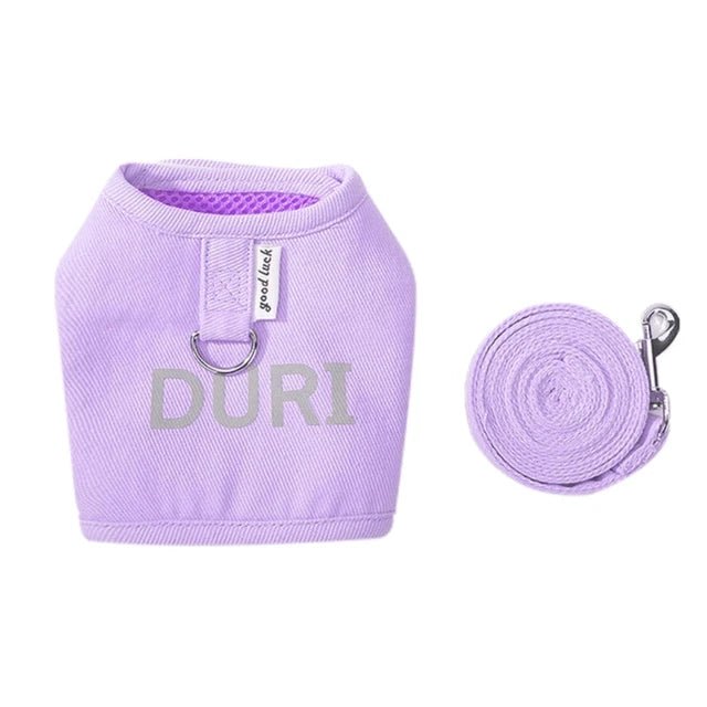 Harnais & Laisse Ajustable pour Chat & Lapin – Canvas Respirant | Tailles S à XL | 4 Coloris - Furlo