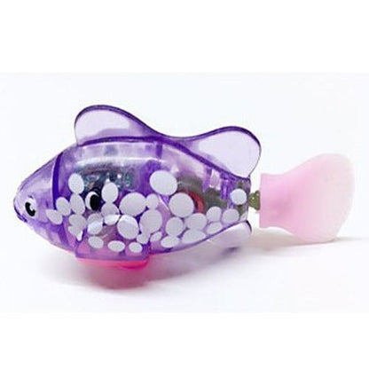 Poisson Nageur Lumineux Électrique – Jouet Interactif pour Chat & Bain Bébé - Furlo