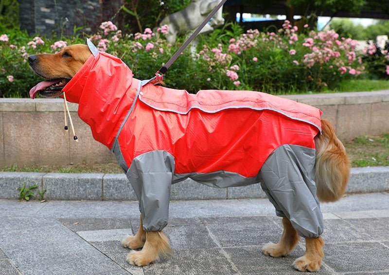Imperméable 4 pattes pour grand chien – Veste de pluie imperméable | 8 coloris, tailles 22 à 30 - Furlo