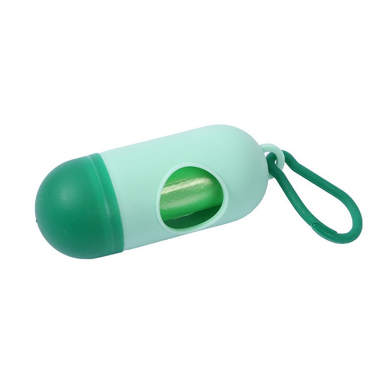 Sachets ramasse-crottes pour chien — Distributeur capsule portable - Furlo