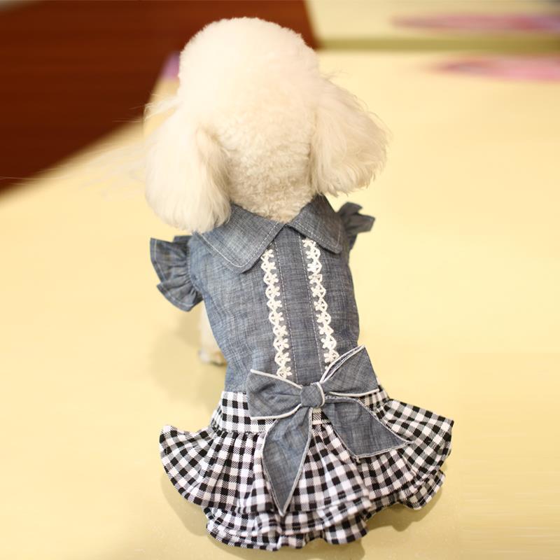Jupe en Jean Princesse pour Petit Chien – Légère & Respirante - Furlo