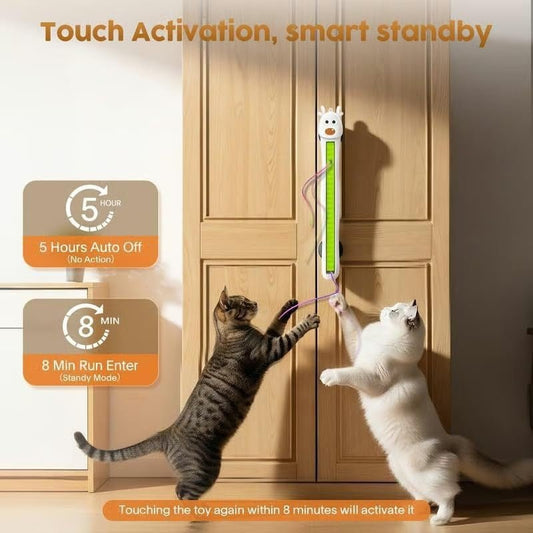 Jouet Volant à Corde pour Chat – Mouvement Automatique - Furlo