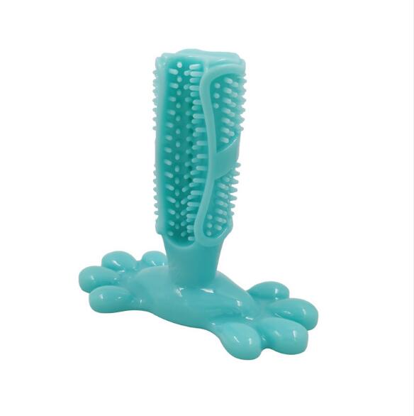 Brosse à Dents Molaire en Caoutchouc Alimentaire pour Chien – 4 Coloris M & L - Furlo