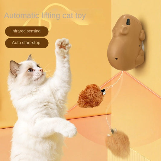 Jouet Interactif Capybara pour Chat – Balle Automatique Capteur de Mouvement - Furlo