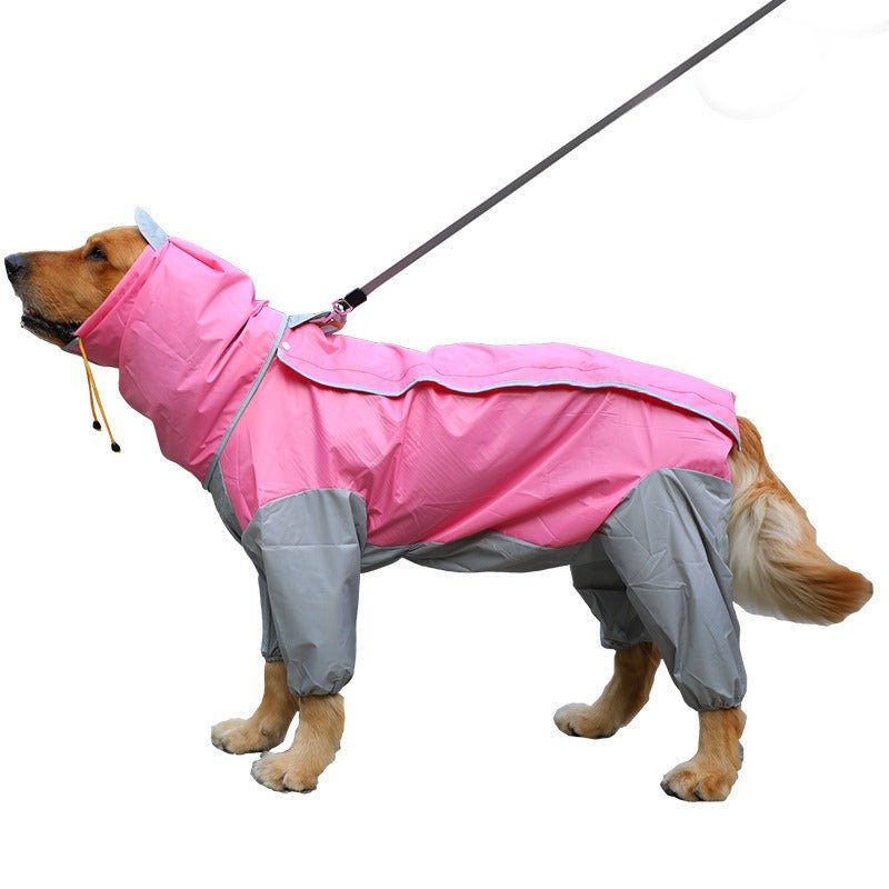 Imperméable 4 pattes pour grand chien – Veste de pluie imperméable | 8 coloris, tailles 22 à 30 - Furlo