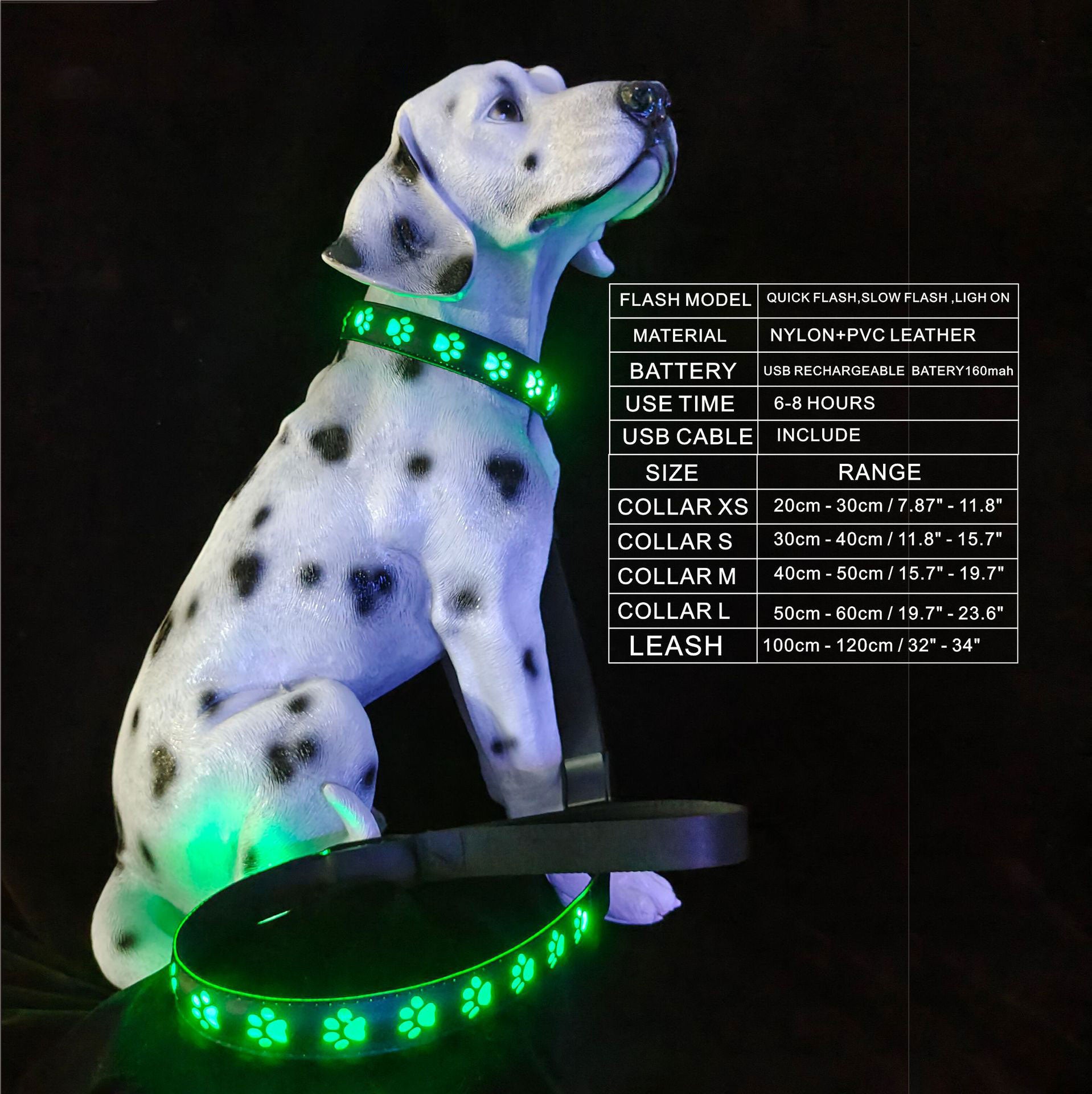 Collier LED Rechargeable pour Chien – Lumineux, Anti-Accident, Anti-Perte - FurloED937C8469EA43229E67C5063E4A9D9F