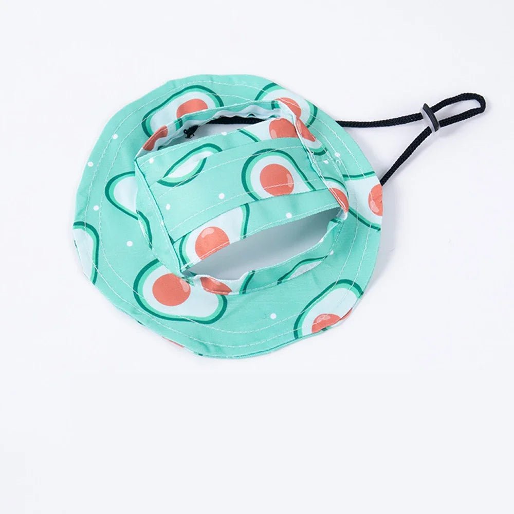 Chapeau Bob Soleil Ajustable pour Petit Chien et Chat – Trous Oreilles S M L - Furlo