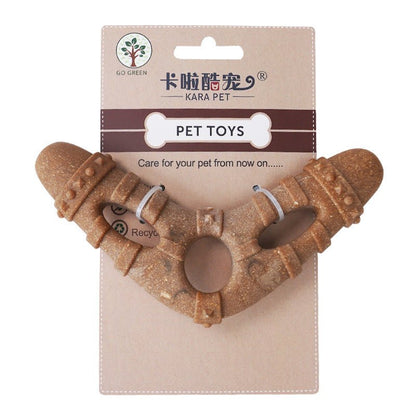 Jouet à mâcher en forme d'os pour chien — Nettoyage des dents & Divertissement - Furlo