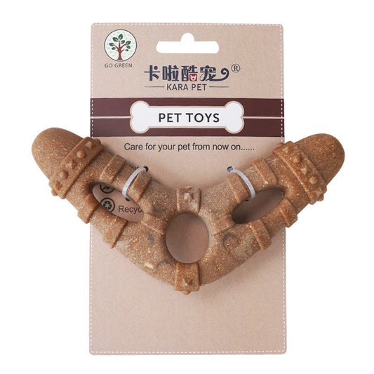 Jouet à mâcher en forme d'os pour chien — Nettoyage des dents & Divertissement - Furlo