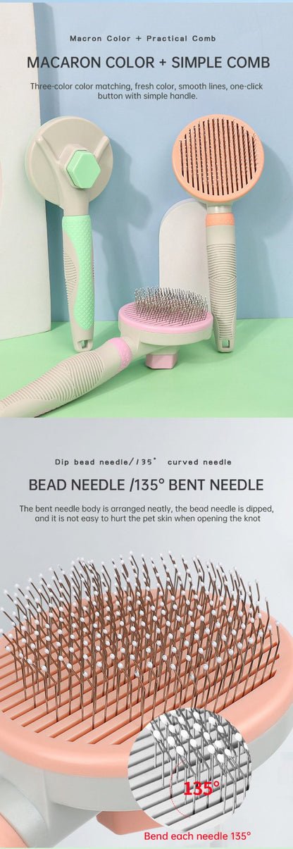 Brosse de Toilettage Auto-Nettoyante pour Chien et Chat – Élimine les Poils - Furlo