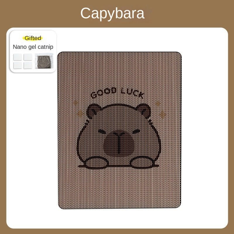 Cat Scratcher Wall Mount Durable Non-Shedding Anti-Scratch Sofa Protector Vertical Adhesive Corrugated Paper Cat Toy - FurloB98B8E93FA424DC088B9979CEA6A8A40