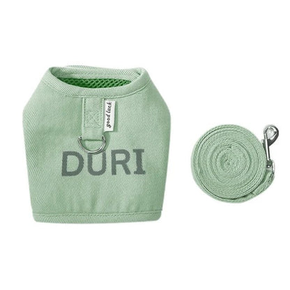 Harnais & Laisse Ajustable pour Chat & Lapin – Canvas Respirant | Tailles S à XL | 4 Coloris - Furlo