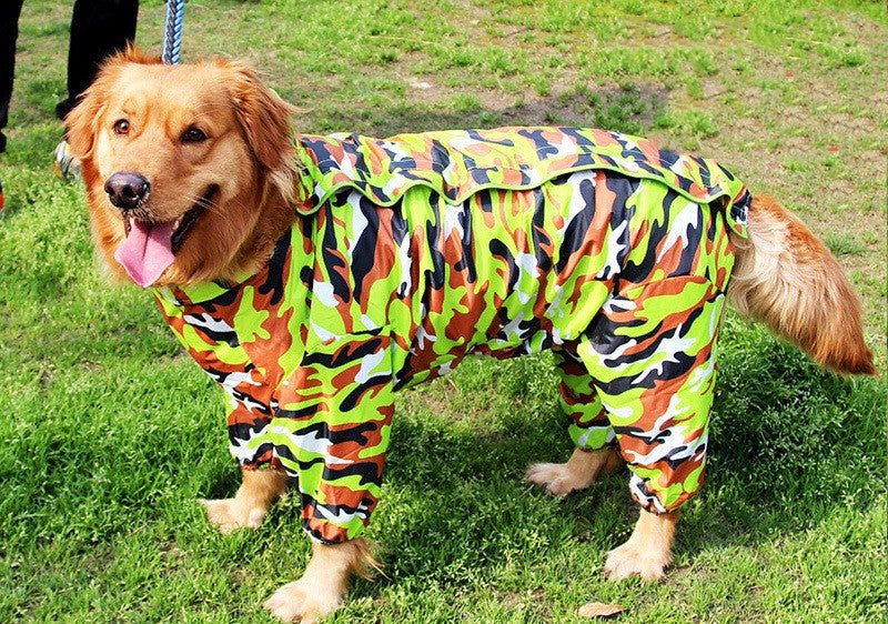 Imperméable 4 pattes pour grand chien – Veste de pluie imperméable | 8 coloris, tailles 22 à 30 - Furlo