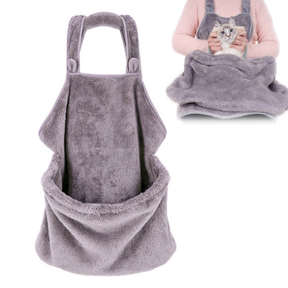 Tablier Peluche Anti-Poils pour Animal – Bavoir Confortable avec Grande Poche - Furlo261F7F3107E1439AA876BAEB64BAF68B