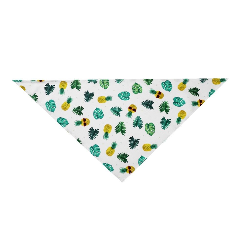 Bandana Imprimé Fruits pour Chien & Chat – Foulard Coton Ajustable | Tailles S & M - Furlo