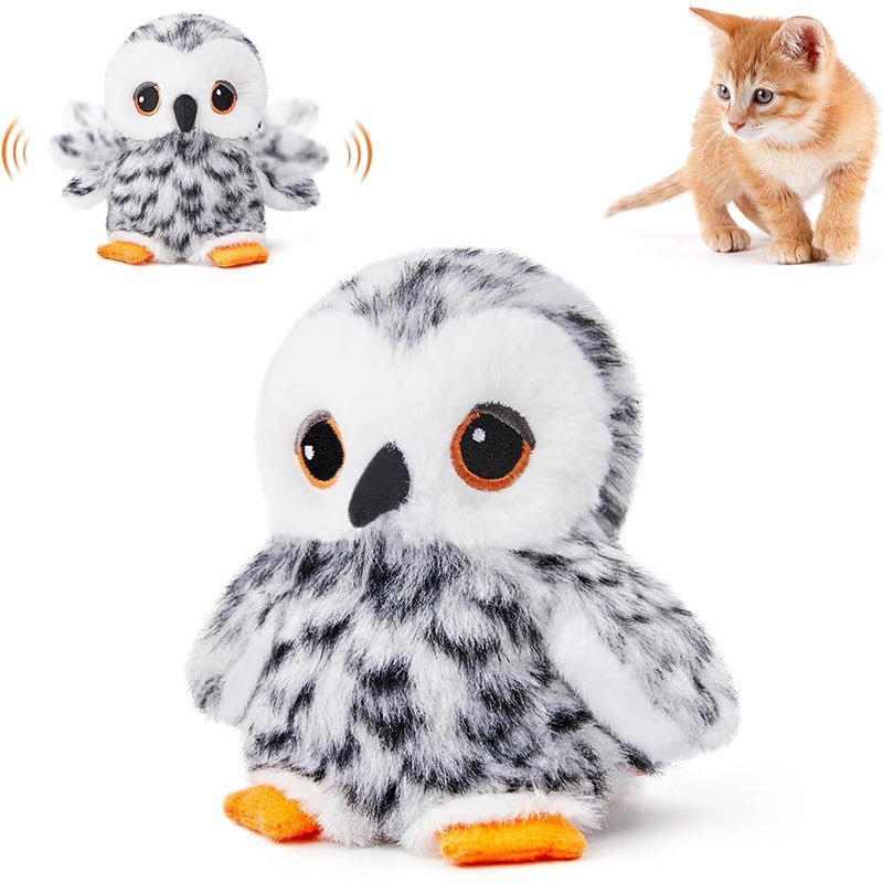 Oiseau Rechargeable USB pour Chat – Jouet Interactif Sonore à Activation Tactile | Catnip - Furlo