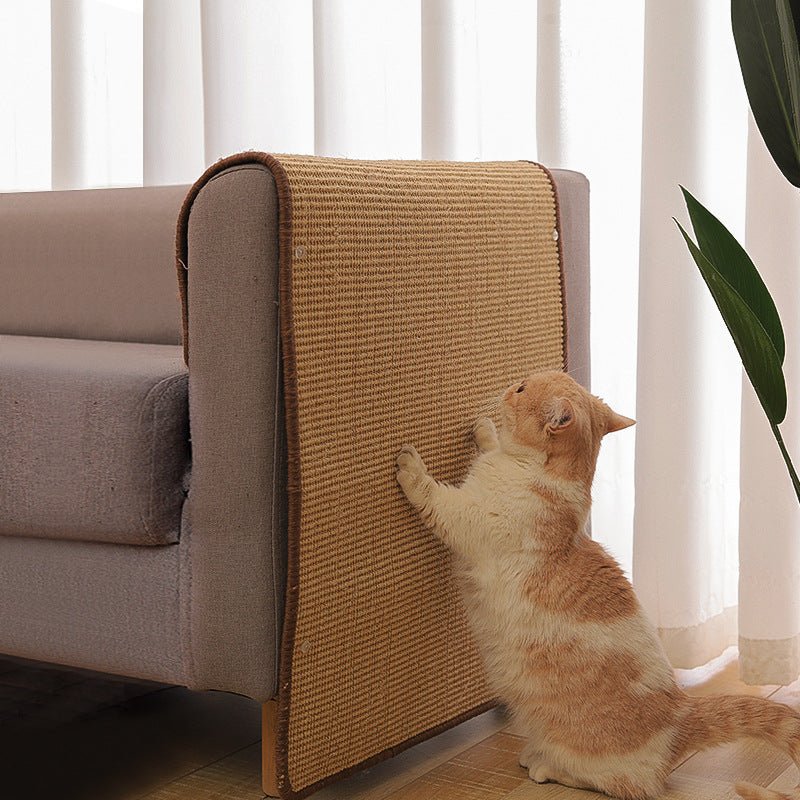 Griffoir Tapis Sisal pour Chat – Protection Canapé Anti-Griffures | Résistant & Sans Effilochage - Furlo