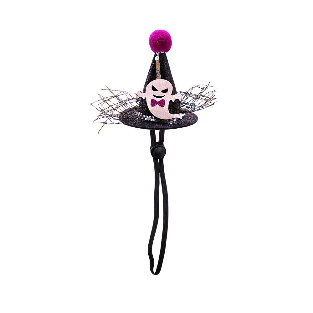Mini Chapeau Halloween Ajustable pour Chat & Chien – Tissu Tissé Main | Style Britannique - Furlo