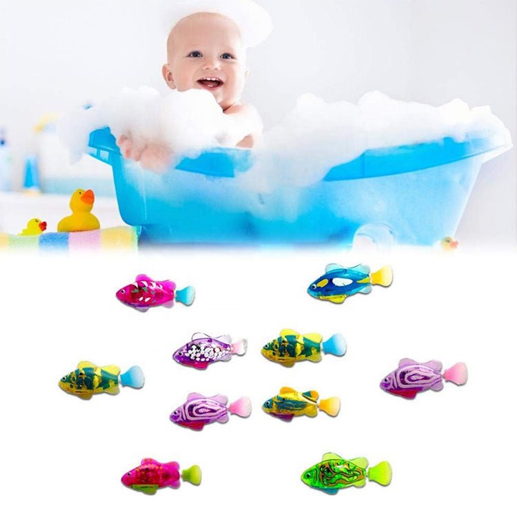 Poisson Nageur Lumineux Électrique – Jouet Interactif pour Chat & Bain Bébé - Furlo
