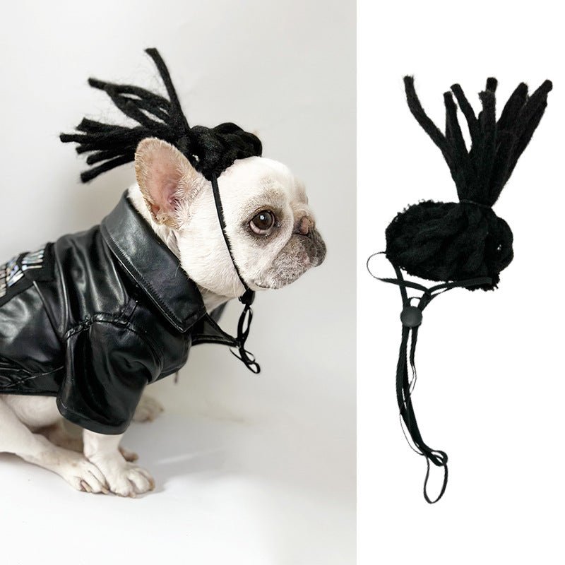 Perruque Cosplay pour Chien et Chat – Accessoire Déguisement Rigolo - Furlo