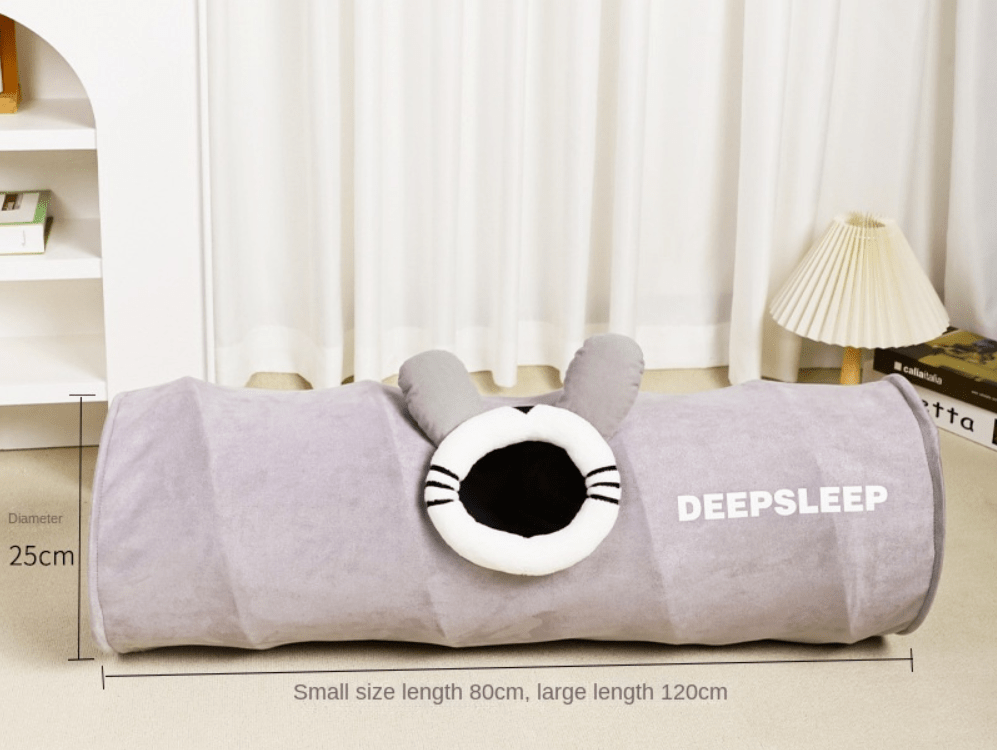 Tunnel de Jeu Cache-Cache pour Chat – Jouet Interactif Toutes Saisons - FurloEFE85353585146C7BC6946A9380BF8E6