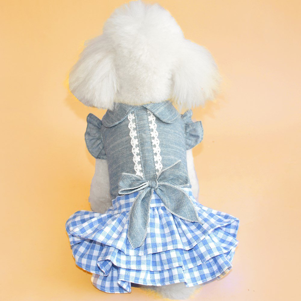Jupe en Jean Princesse pour Petit Chien – Légère & Respirante - Furlo
