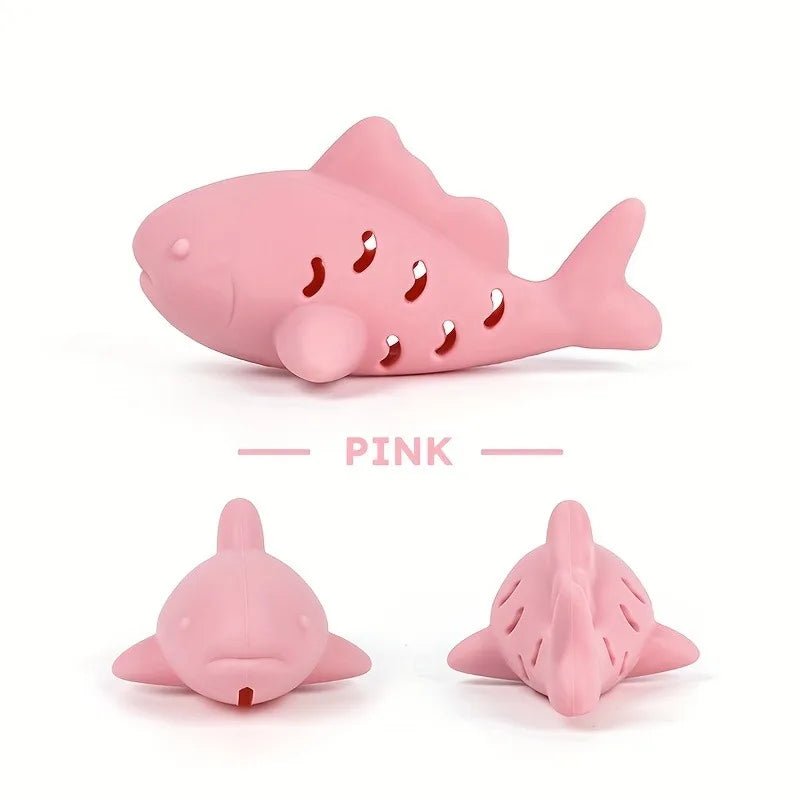 Poisson en Silicone pour Chat – Jouet à Mordre & Cache-Friandises pour Chaton - Furlo