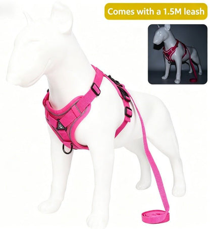 Harnais pour Chien & Chat Réfléchissant et Respirant – Gilet Sécurisé S/M/L/XL - Furlo