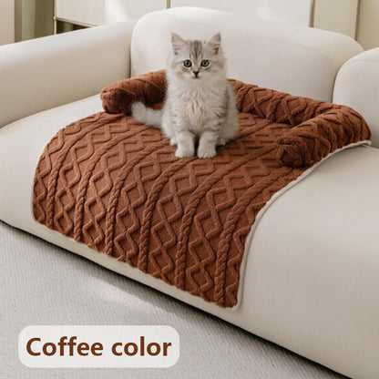 Tapis Lit Hiver Épais Imperméable pour Chien et Chat – Peluche Antidérapante