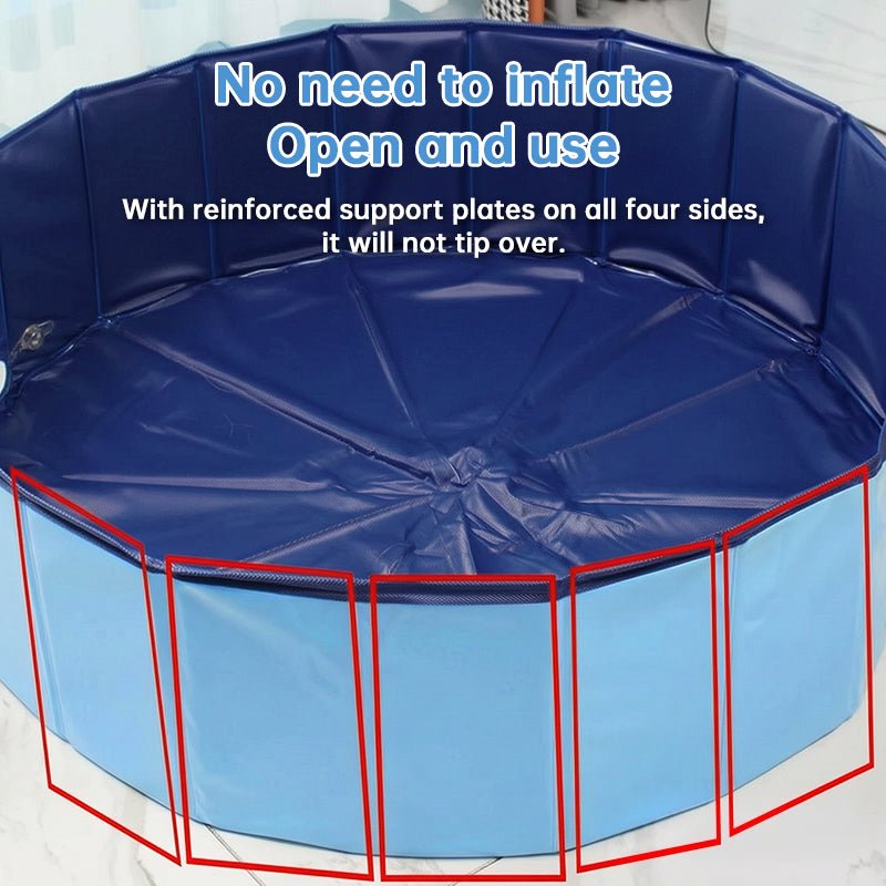 Piscine Pliable pour Chien – Baignoire Portable avec Vidange, Jeux d’Été et Bain - Furlo02AAA5D4803749C59826EE82F3EABB9F