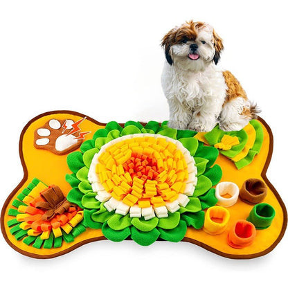 Tapis de Reniflage pour Chien et Chat – Puzzle Lavable Anti-Ennui - Furlo