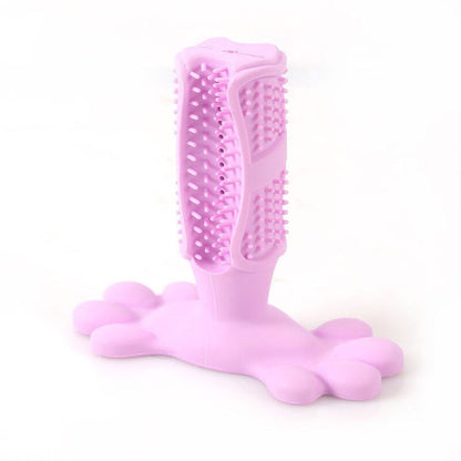 Brosse à Dents Molaire en Caoutchouc Alimentaire pour Chien – 4 Coloris M & L - Furlo