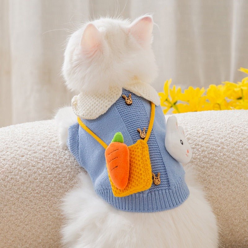 Pull Automne/Hiver pour Chat – Sweat Casual Doux Anti-Poils | Tailles XS à XL - Furlo